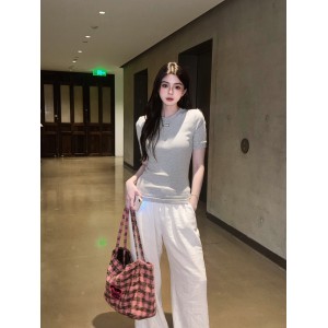 CHIOS CLUB - Grid Market Tote [LXBAG25PK]